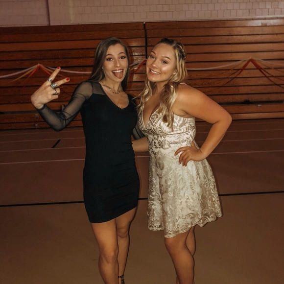 Lulus Long Sleeve Bodycon Dress - Picture 4 of 4